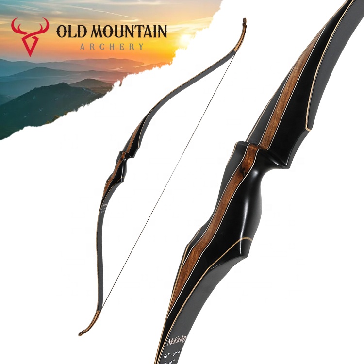 Mckinley truyền thống cung một mảnh bắn cung bằng gỗ recurve cung ảnh bắn cung cung