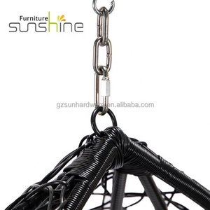 เก้าอี้แขวนทรงหยดน้ำทันสมัย <span class=keywords><strong>Sunshine</strong></span> TF-9710/TF-9710L ทำจากหวาย PE สำหรับใช้งานกลางแจ้ง - Product Image 5