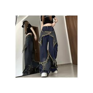 Pantaloni lavati con toppa a stelle Y2k - Product Image 3