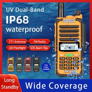 Baofeng UV-98 PRO Dual Band <b>Walkie</b> <b>Talkie</b> 128 Channels IP5 Waterproof Long Range UHF VHF with 10W Output Power - Product Image 3