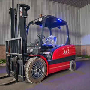 送料無料 1トン 1.5トン 2トン 2.5トン CE認証 農業用バッテリーフォークリフト 倉庫 ワークショップ 4輪ミニフォークリフト 電動フォークリフト - Product Image 1