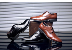 Chaussures en cuir synthétique <span class=keywords><strong>pour</strong></span> hommes, souliers de toilette formel, en pu, de haute qualité, personnalisé<span class=keywords><strong>s</strong></span>, <span class=keywords><strong>pour</strong></span> robe formelle - Product Image 6