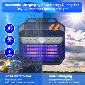 2025 tueur de moustiques solaire extérieur étanche <span class=keywords><strong>Anti</strong></span> <span class=keywords><strong>moustique</strong></span> Zapper avec lumière UV piège à mouches porche <span class=keywords><strong>jardin</strong></span> cour <span class=keywords><strong>anti</strong></span>-<span class=keywords><strong>moustique</strong></span> - Product Image 4