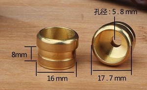 Ingrosso in stile cinese in metallo riflusso porta incenso in ottone porta cono masterizzazione per le case di imballaggio in scatola per uso aromatico - Product Image 3