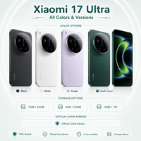 Smartphone Xiaomi 17 Ultra 5G original, nouveau, avec appareil photo Leica, écran 6,9 pouces, Snapdragon 8 Elite Gen 5, MI Android Smartphone