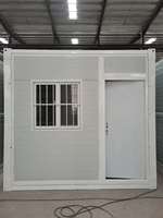 Maison préfabriquée de luxe à 3 chambres et 1 salle de bain, conteneur pliable de 20/40 pieds, panneau sandwich en acier, pour appartement et hôtel, à vendre