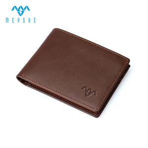 <span class=keywords><strong>Prix</strong></span> usine rapide personnalisé 100% pleine fleur <span class=keywords><strong>en</strong></span> cuir véritable RFID bloquant la taille mince moderne porte-cartes portefeuille pour hommes - Product Image 2