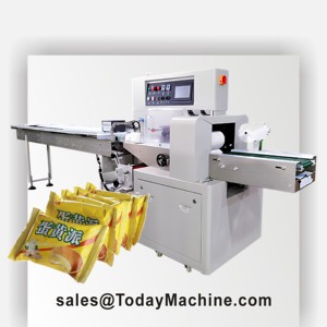 Flow-Wrapper-Verpackungsmaschine für Waffeln, Eis am Stiel und Kaffee, Horizontale Verpackungsmaschine - Product Image 6