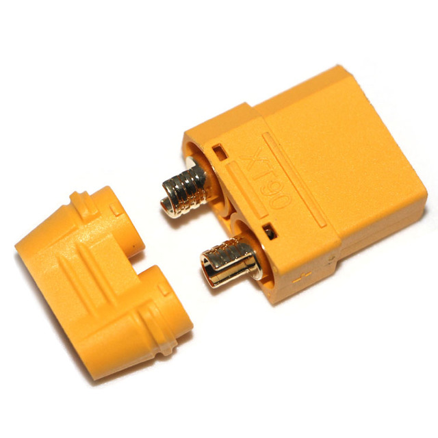 Amass High Quality XT90-M XT90-F Connectors Lithium Battery Connector Plug with 2 Pins for UAV Multi-functional