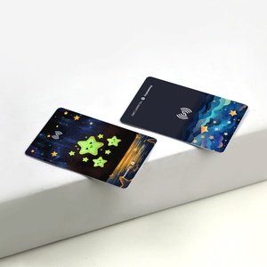 Tarjetas de Visita Personalizadas YTS, Luminosas, de Lujo, de PVC, Tarjetas en Blanco, Tarjetas NFC LED - Product Image 4