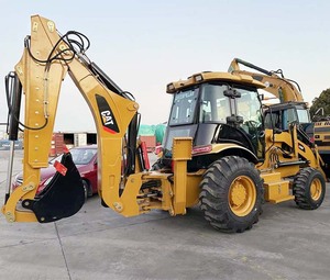 Chargeuse-pelleteuse CAT 420F d'occasion, tracteur-chargeur, excavatrice, machine de terrassement pour la construction, à vendre - Product Image 2