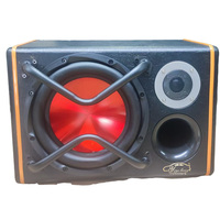 10 pouces voiture Audio Subwoofer 12V actif haute puissance modifié ampli voiture Subwoofer amplificateur SUV Auto Audio accessoires