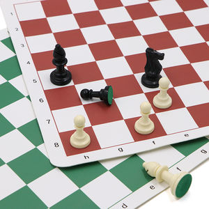 <span class=keywords><strong>Tapis</strong></span> d'échecs pour enfants et famille, échiquier pliable et souple, échiquier professionnel pour tournoi - Product Image 2