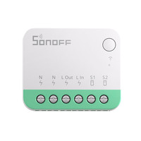 SONOFF MINIR4M MINI R4 M Extreme Wi-Fi Smart Switch ESP32 Chip relai lepas masalah kompatibel EWeLink kontrol suara melalui Alexa