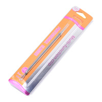 Logo personnalisé aiguille Blackhead Remover Pimple Extractor Popper pour l'acné Comedone Blemish Whitehead Zit Removal Tool avec emballage