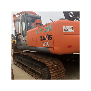 Excavadora hidráulica sobre orugas de 21 toneladas, 12 toneladas y 20 toneladas, modelo ZX60 EX200 EX120, Hitachii ZX210 usada de buena calidad con menos horas - Product Image 4