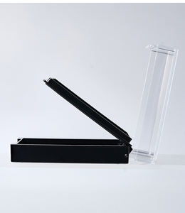 Boîte d'emballage d'ongles par pression personnalisés Boîtes d'ongles vides en plastique à deux couches pour presser les boîtes <span class=keywords><strong>de</strong></span> <span class=keywords><strong>faux</strong></span> ongles - Product Image 3