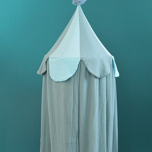 बेबी लड़कियों के लिए राजकुमारी क्राउन मच्छर शुद्ध चंदवा बिस्तर तम्बू 100% ठोस पॉलिएस्टर यूरोपीय अमेरिकी शैली पोर्टेबल फोल्डेबल - Product Image 6