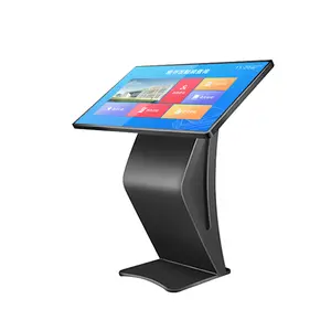 43 49inch All In 1 Horizontal LCD Digital Advertising Display Interactive Board Smart Touch Screen Indoor Kiosk For Restaurant
