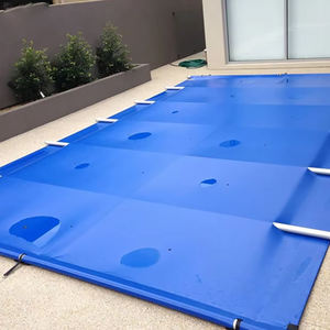 غطاء حمام سباحة أزرق في الأرض غطاء حمام سباحة من كلوريد البولي فينيل مع عروق من الألومنيوم - Product Image 6