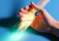 Cable de Fibra Óptica LED Brillante de 0.75mm, Cable Luminoso con Extremos Brillantes para Decoración de Fiestas Navideñas
