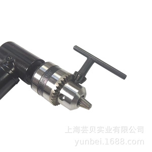 Perceuse électrique à angle droit 90° avec mandrin à trois mâchoires, coupe-<span class=keywords><strong>coin</strong></span> en alliage, coupe-<span class=keywords><strong>coin</strong></span> électrique à angle droit avec clé - Product Image 4