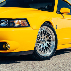 Llanta de rueda forjada con diseño de radios múltiples de dos piezas pulidas de 17/18/19/20 pulgadas 5X114.3 para Ford Mustang <span class=keywords><strong>Cobra</strong></span> S550 <span class=keywords><strong>Shelby</strong></span> - Product Image 5