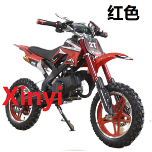 Minimoto de Cross de 49 cc de Buena Calidad con Motor a Gasolina de Dos Tiempos y Arranque Eléctrico y Manual - Product Image 1