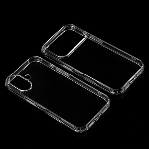 Coque <span class=keywords><strong>de</strong></span> téléphone transparente rigide pour <span class=keywords><strong>transfert</strong></span> thermique 3D par sublimation, vierge, pour <span class=keywords><strong>iPhone</strong></span> 12 13 14 15 16 17 Pro Max, bouton ouvert, personnalisable - Product Image 5