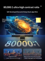 Projecteur Dangbei X9 Ultra HD, laser tricolore, 4K UHD, Android, DLP, Dolby Vision, home cinéma, 5600 CVIA, latence de 1 ms