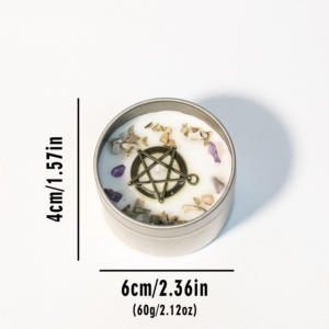 Vente directe <span class=keywords><strong>du</strong></span> fabricant, bougies d'aromathérapie à la cire de soja, 70g/2.47oz, combustion longue durée, écologiques, sûres, barres de vacances, décoration de la maison - Product Image 3