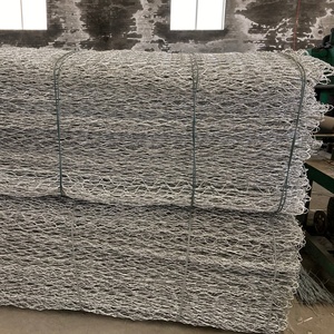 Galvanizli Karbon Demir Tel Örgülü Zincir Bağlantılı Örgü <span class=keywords><strong>Gabion</strong></span> Kutusu Altıgen Delikli Bükülebilir 2.0-4.0mm Tel Kalınlığı Su Baskını Kontrolü İkamet Çelikleri - Product Image 4