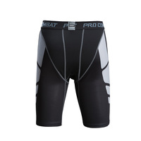 Pantalons de compression sportifs pour hommes, shorts de course et de basketball imprimés, respirants, élastiques, à séchage rapide, leggings de base