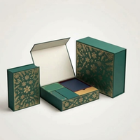 Coffret Cadeau Magnétique Rigide Personnalisé Imprimé pour les Fêtes, avec Papier Couché Multi-Tailles pour Emballage de Noël et de Fêtes
