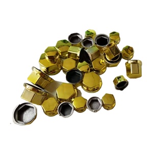 Pièces et accessoires de moto Vis de moyeu Boulon décoratif en plastique chromé <span class=keywords><strong>Cache</strong></span>-écrous de roue - Product Image 4