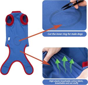Traje de recuperación <span class=keywords><strong>para</strong></span> <span class=keywords><strong>perros</strong></span>, monos <span class=keywords><strong>para</strong></span> gatos <span class=keywords><strong>para</strong></span> heridas abdominales, <span class=keywords><strong>camisa</strong></span> de recuperación <span class=keywords><strong>para</strong></span> hombres y mujeres, traje quirúrgico <span class=keywords><strong>para</strong></span> mascotas - Product Image 5