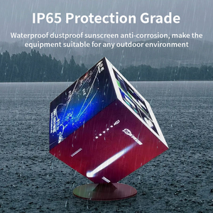 Pantalla LED Cúbica a Todo Color para Interiores y Exteriores, 5 Lados, Paneles LED de 128x128 para Anuncios en Tiendas, Soporte de Servicio Completo - Product Image 4
