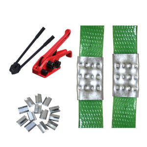 Nastro in PET Verde da 16-19 mm per Imballaggio, Cinghia in Plastica per Sigillatura Cartoni - Product Image 4