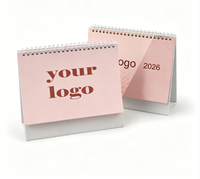 Calendrier de bureau personnalisé avec impression photo 8,5x11 pouces, calendrier mural spirale pour cadeau de voyage en famille