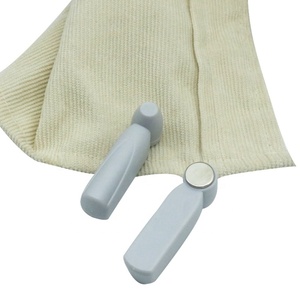 <b>Mini</b> EAS Anti-Theft Security Tags for Retail Garment Shops White Hard Tag with Metal Disc - Product Image 1