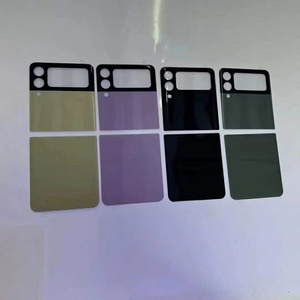 New Trở Lại Tempered Glass Màu Sắc Khác Nhau Đối Với Samsung Z Lật 5 Z Lật 6 Glass Tempered Điện Thoại Đối Với Samsung Gấp Mô Hình Bảo Vệ - Product Image 6