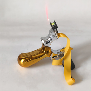 Accessoires professionnels <span class=keywords><strong>arc</strong></span> pêche flèche métal caoutchouc puissant tir visée flèche laser oiseau pièces chasse fronde - Product Image 2