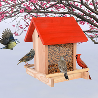 Plateau de fenêtre suspendu pour extérieur Fabrication de mangeoires d'oiseaux en bois Maison d'oiseau extérieure pour la personnalisation des colibris