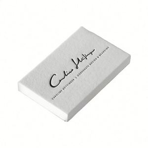 Tarjetas de Agradecimiento con Impresión de Logotipo Personalizado, Logotipo en Relieve, Invitaciones de Boda, Tarjetas de Visita Hechas en China para Fiestas de Boda - Product Image 1