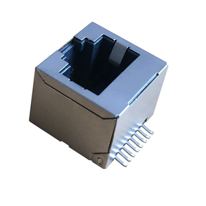 Unshielded 85513-xxxx 180 degree vertical SMT <span class=keywords><strong>RJ45</strong></span> RJ11 RJ12 connector modular Jack - Product Image 1