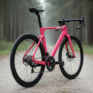 Bicicleta de Carretera Aerodinámica de Alto Rendimiento - Cuadro de Carbono Ligero 4LEAF, Compatible con Shimano R03 Propel - Product Image 5