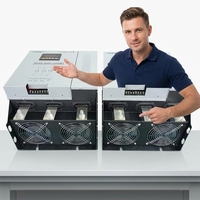 Régulateur de puissance SCR triphasé 400A 500A 600A avec interface de contrôle numérique, programmation PLC, RS485 pour système de four industriel