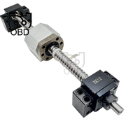 Kit de vis à billes Hiwin TBI THK 1605 250-1550mm avec écrou à billes usiné et BK/BF12 pour les industries CNC