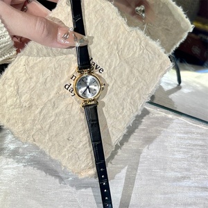 Reloj de Cuarzo IEKE Clásico, Redondo, Moderno y Bonito, con Correa de Cuero Vacuno Genuino, Resistente al Agua, para Mujer, Chicas y Estudiantes - Product Image 3
