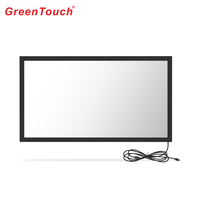 Panel Táctil IR de 18.5 Pulgadas Directo de Fábrica, Panel Multitáctil USB para Monitor LCD/Quiosco/Sistema POS con Cristal Antirrayas
